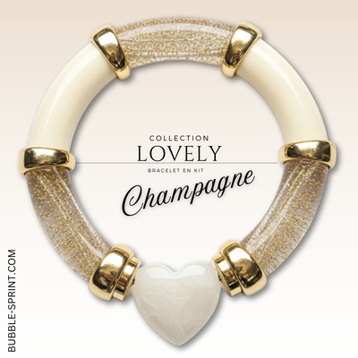 KIT bracelet collection LOVELY - Champagne