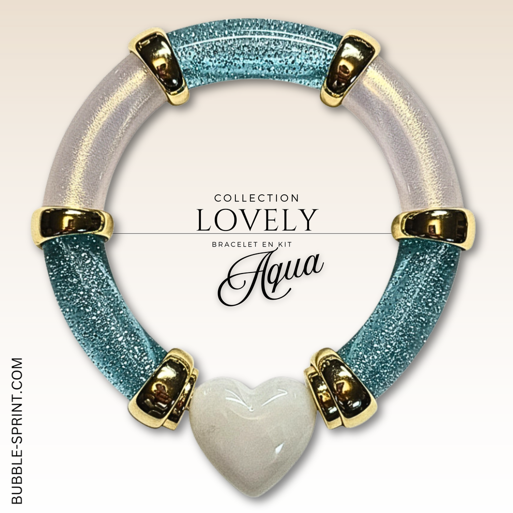 KIT bracelet collection LOVELY - Aqua