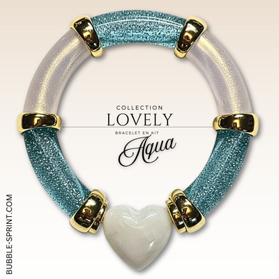 KIT bracelet collection LOVELY - Aqua