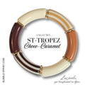 ST-TROPEZ Bracelet Choco Caramel