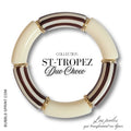 ST-TROPEZ Bracelet Duo Choco