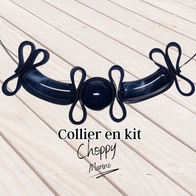 KIT collier collection Choppy - Marine