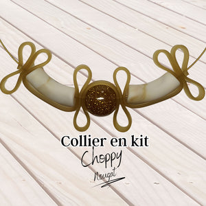 KIT collier collection Choppy - Nougat
