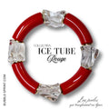 ICE TUBE Bracelet Rouge
