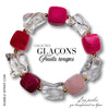 Glaçons bracelet Fruits rouges