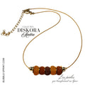 DISKORA collier Ambre