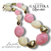 KIT collier collection GALETIKA - Rose clair