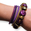 224 - Boules acryliques Ganache Purple 20MM