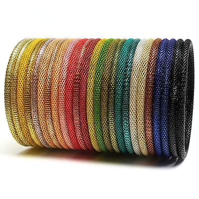 100 Bracelets élastiques cottes de mailles - Implantation