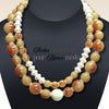219 - Boules acryliques Nude Caramel 20MM