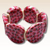 MOON 1052- Palet lune incurvé DESIGN - Motif Fraises