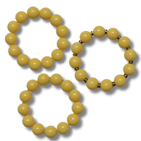 202 - Boules acryliques brillantes Gris ardoise 16MM