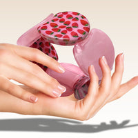 MOON 1052- Palet lune incurvé DESIGN - Motif Fraises