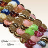 14- Magatama, Caramel marbré