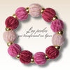 4 - Chouchou ball 16MM - Rose