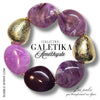 14/30MM - Galets TIKA, Améthyste marbré