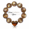 295 - Boules acryliques Oeil de chat AB - Nude 20MM