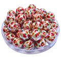 335 - Boules acryliques Fraises 16MM