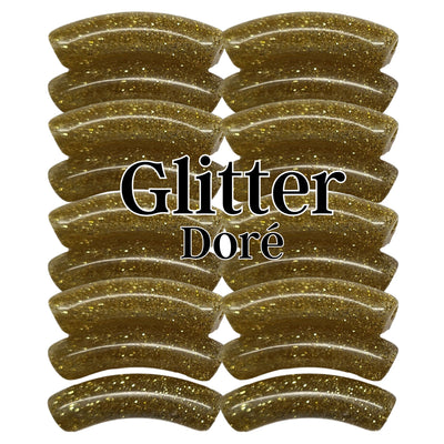 235- Glitter doré 8MM