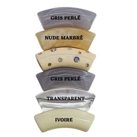Camaieu 227- Lot mixte de 6 tubes incurvés 12MM
