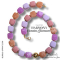 HARMONY Collier Camaïeu Guimauve