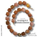HARMONY Collier Camaïeu Caramel