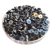 8MM- Rondelles en Hématite, argent réf HA-2