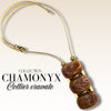 31 - Palet Dôme CHAMONYX à 2 trous - Terre d'ombre marbré