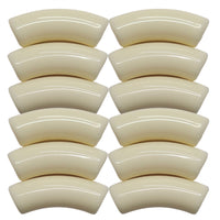 430- Tubes incurvés Ivoire 12MM