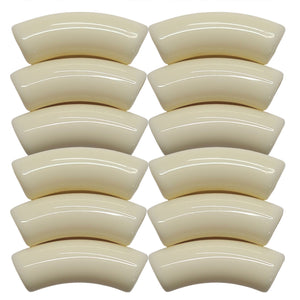 430- Tubes incurvés Ivoire 12MM