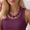NIAGARA Collier Prune