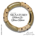 KIT bracelet collection SIGNATURE - Strass Topaze