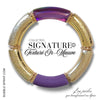 KIT bracelet collection SIGNATURE - Eté Mauve