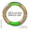 KIT bracelet collection SIGNATURE - Eté Vert
