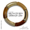 KIT bracelet collection SIGNATURE - Ambré