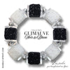 KIT bracelet collection GUIMAUVE - Noir & Blanc