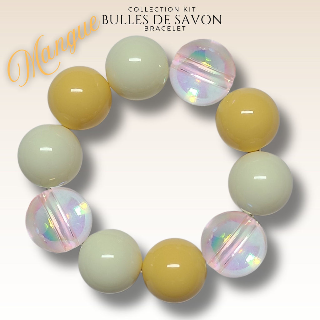 KIT bracelet collection Guimauve - Mangue #20