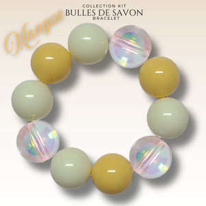 KIT bracelet collection Guimauve - Mangue #20