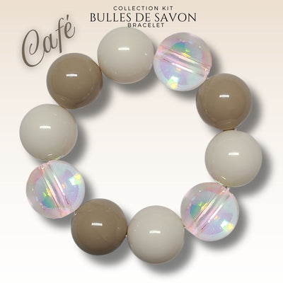KIT bracelet collection Guimauve - Café #16