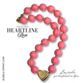 HEARTLINE Collier Rose