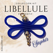 Kit pendentif Libellule Saphir