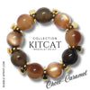 KIT bracelet collection KITCAT - Choco caramel