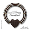 CŒURS CANNELÉS Bracelet Chocolat