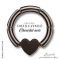 CŒURS CANNELÉS Bracelet Chocolat