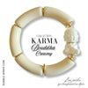 KIT bracelet collection KARMA - Bouddha Creamy