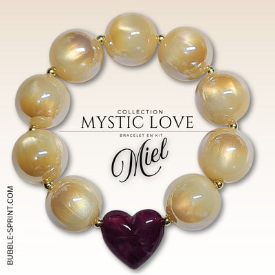 KIT bracelet collection MYSTIC LOVE - Miel
