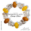 BONBONS GLACÉS Bracelet Orange-Citron