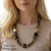 TRENDY Collier Shinny Loupe