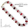 BONBONS GLACÉS Collier Cerises