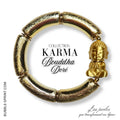 KIT bracelet collection KARMA - Bouddha Doré